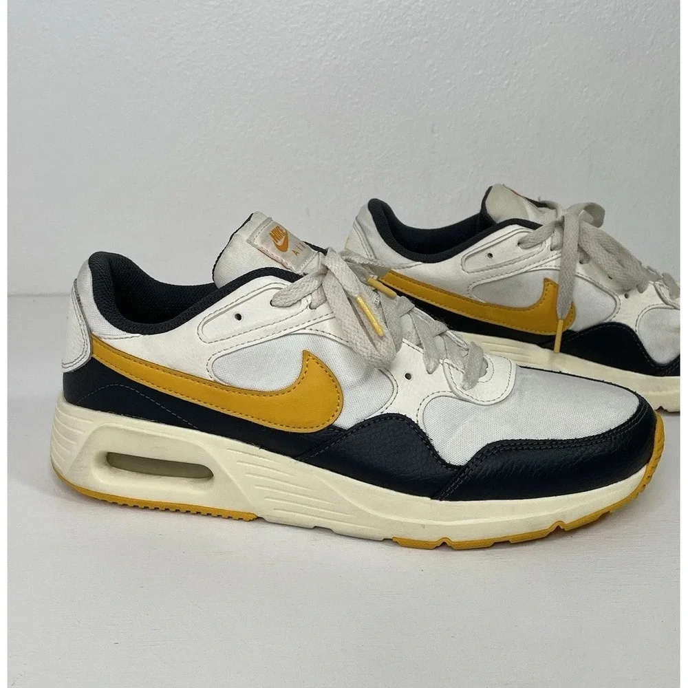 Nike Air Max Sail University Sneakers Men's Size 9.5 FQ0205-133 Gold & Blue